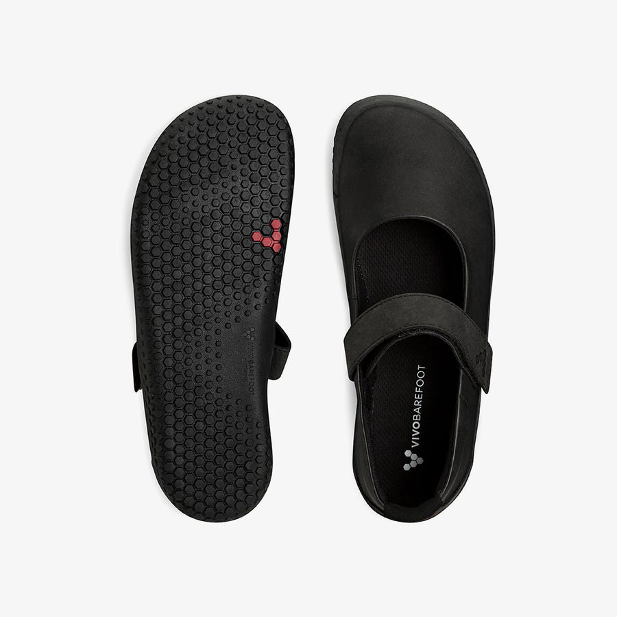 Black Vivobarefoot Wyn School Junior Kids' Casual Shoes | America 0232BEXC